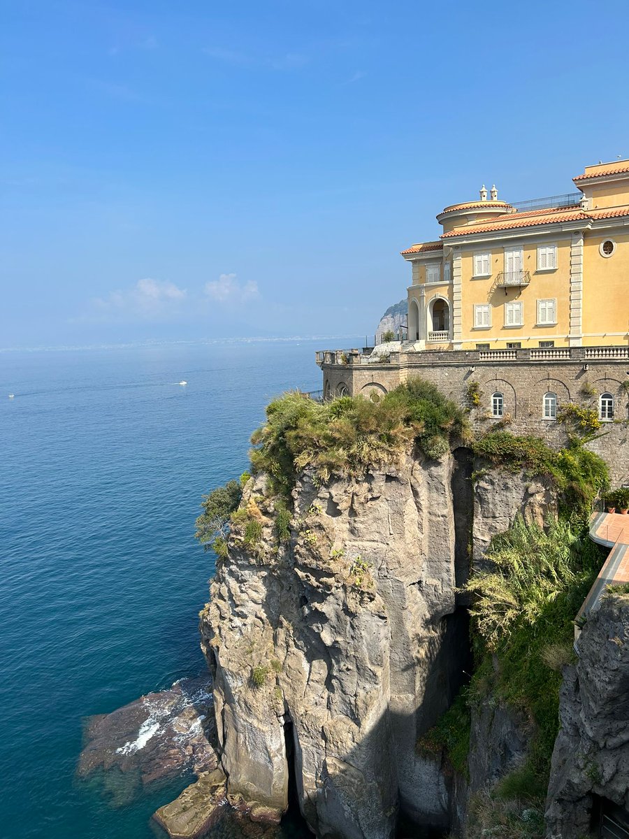 Beautiful Sorrento picures sent to us by a client following their stay at the stunning Hotel Majestic Palace. #Travel