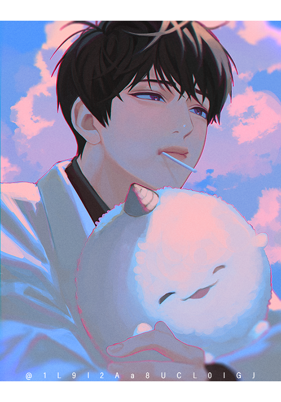 자기전에 낙서... 🩷🩵