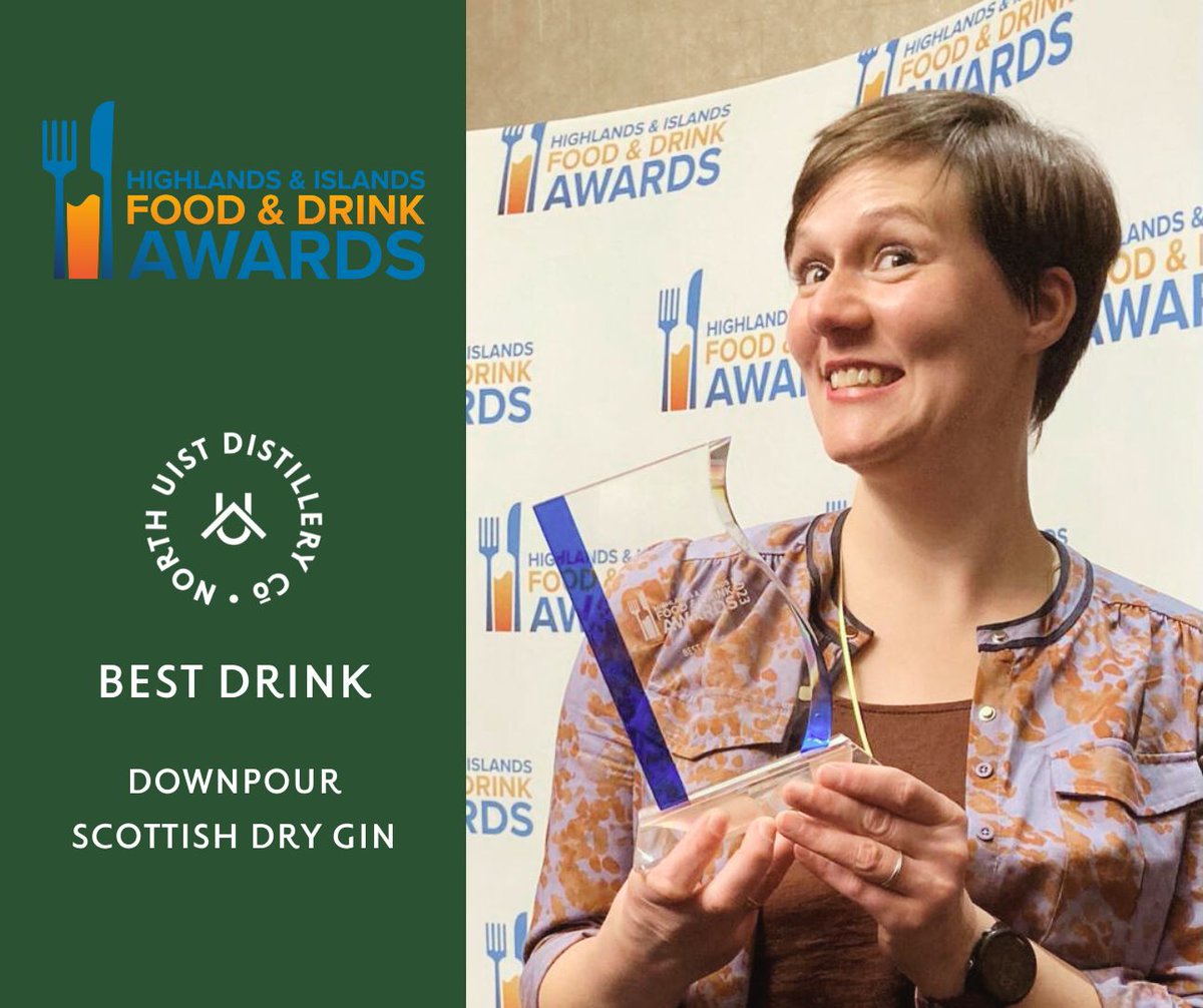 North Uist Distillery Co. (@northuistdistil) on Twitter photo We're thrilled to have stood alongside so many incredible food and drinks businesses as we won Best Drink at <a href="/hifooddrink/">HIFAD Awards</a> this weekend. Congrats to everyone who makes the Highlands & Islands such a hub of excellent eating and drinking! We're thrilled to have stood alongside so many incredible food and drinks businesses as we won Best Drink at <a href="/hifooddrink/">HIFAD Awards</a> this weekend. Congrats to everyone who makes the Highlands & Islands such a hub of excellent eating and drinking!