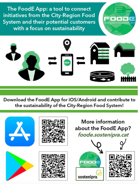 EUFoodE's tweet photo. 🚨Download the #FoodE App to stay connected with City-Region Food System initiatives near you!
Play a part in promoting sustainable urban farming 🏡 Download the FoodE App here: https://t.co/7XHLkib5qe  📲

#MyLocalFoodE #ThinkGlobalEatLocal #UrbanFarming https://t.co/eW5CUmqFm6