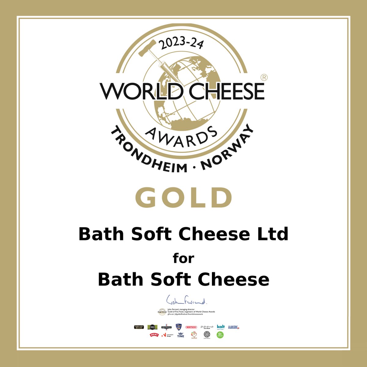 The results for the World Cheese Awards are in and we are pleased to be adding more incredible awards to our collection!

This year the judging took place in Trondheim, Norway! 🧀

#worldcheeseawards #awardwinning #awards #winner #cheese #britishcheese #norway #cheesy