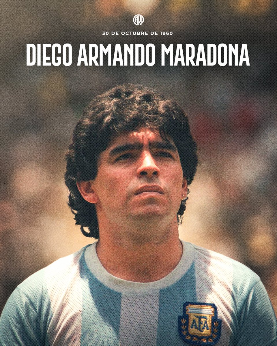 A 63 años de su nacimiento, recordamos con eterno respeto a Diego Armando Maradona  ♾

#DiegoEterno
