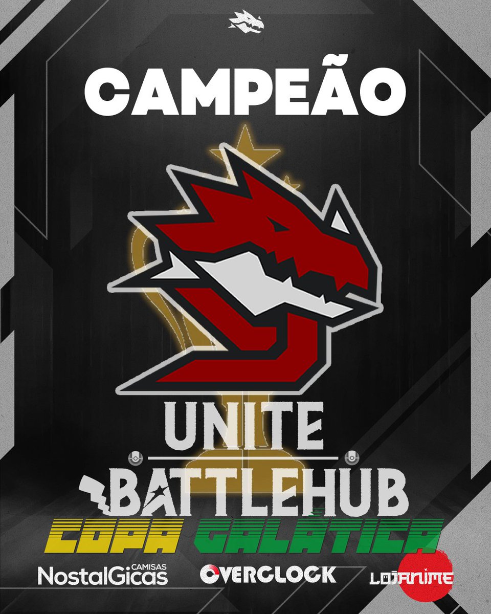 🏆🔥 Vitória Absoluta! A equipe DragoUnite conquistou a Copa Galáctica <a href="/UBH_LATAM/">UniteBattleHub LATAM</a> de Pokémon Unite com um desempenho fenomenal! Parabéns, DragoUnite! 🥇🎮 #DragoUnite #CampeõesUnite #PokémonUnite #CopaGaláctica