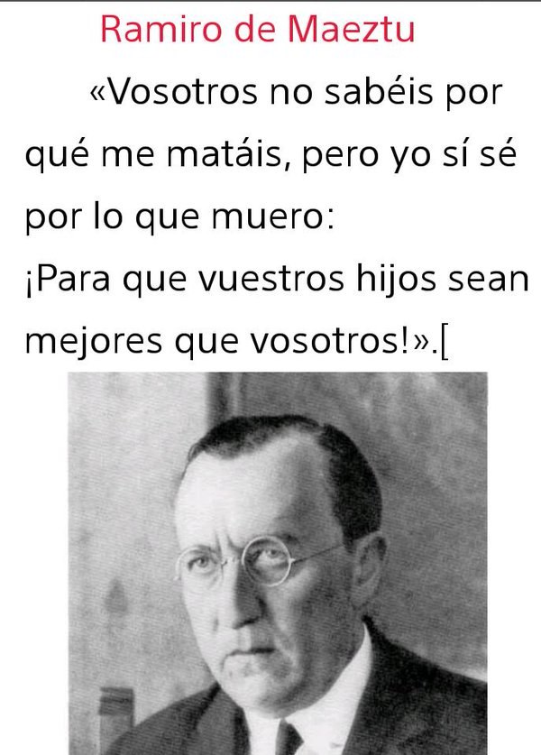 Hace 87 años el Frente Popular, los mismos que hoy profanan tumbas y quieren perseguir a quienes discutimos su historia manipulada...

Asesinaron a estos dos Ramiros, grandes patriotas e intelectuales

Otro #29Oct resuenan sus últimas palabras antes de ser asesinados

¡PRESENTES!