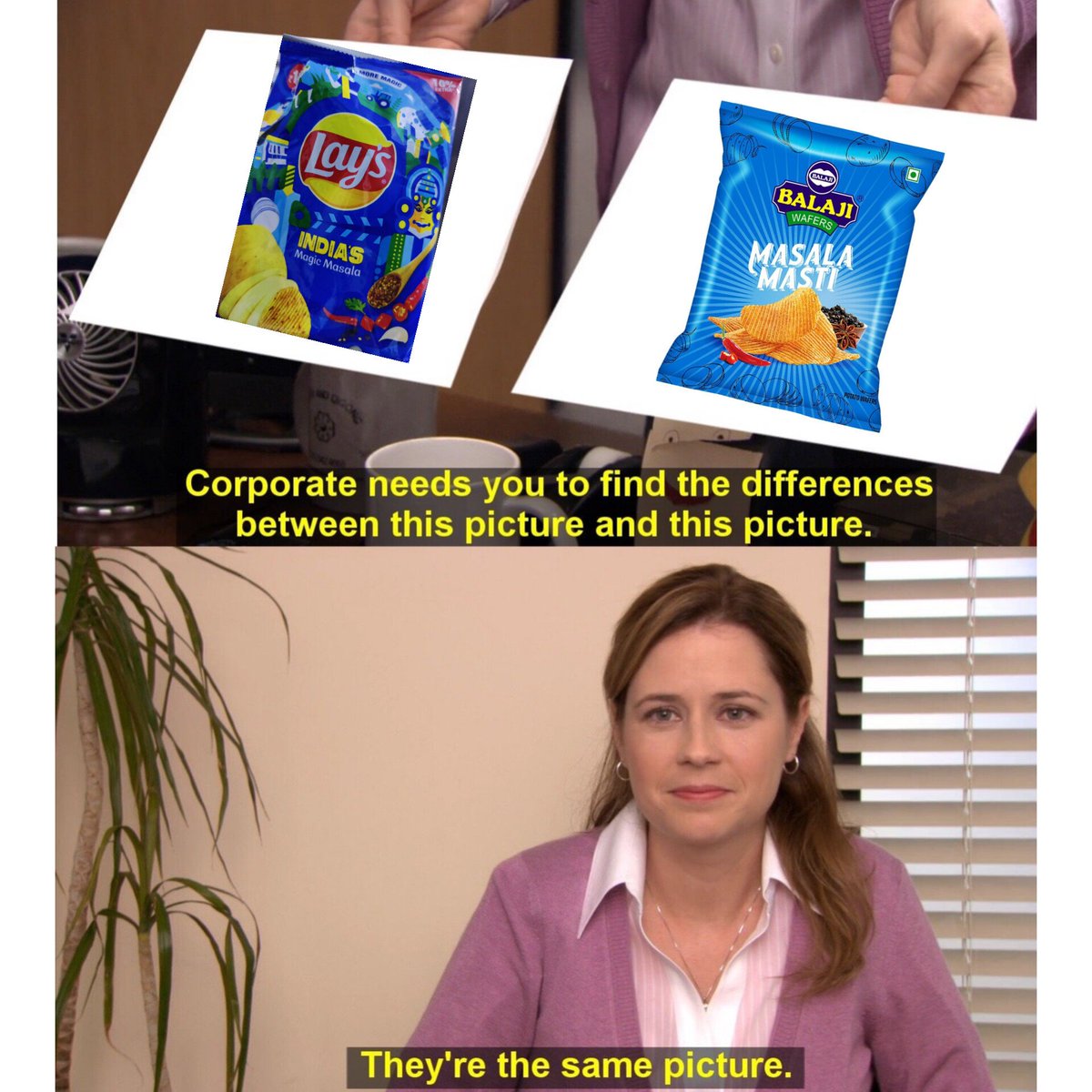 yashviyaaarr's tweet image. They taste exactly the same!
Old lays was way better people!! 

.
#lays #bluelays