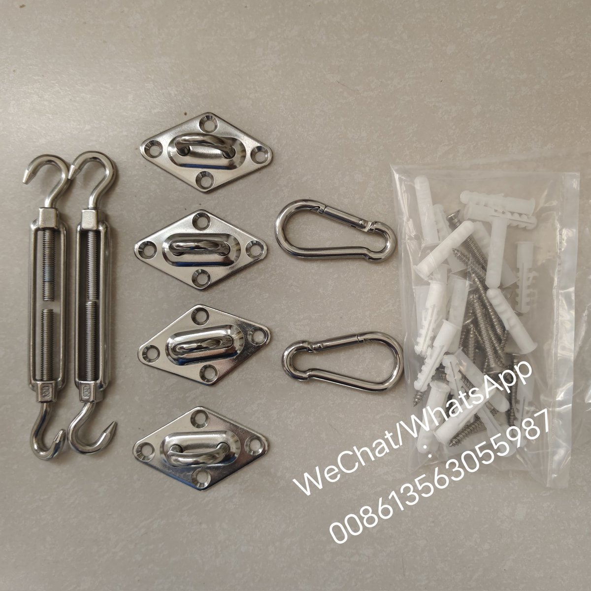 Scott66881's tweet photo. Cheapest price fittings turnbuckle for shade net
Material: stainless steel 304
Size: M6
Contact WhatsApp/WeChat: 008613563055987

#Hook and eye
#Open body turnbuckle
 #Hardware
 #hardware accessories 
#hardware 
#hooks
#turnbuckle https://t.co/rUe9uA7YPx