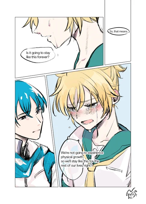 I tried including English lines, though they might be incorrect. Please overlook any mistakes.
