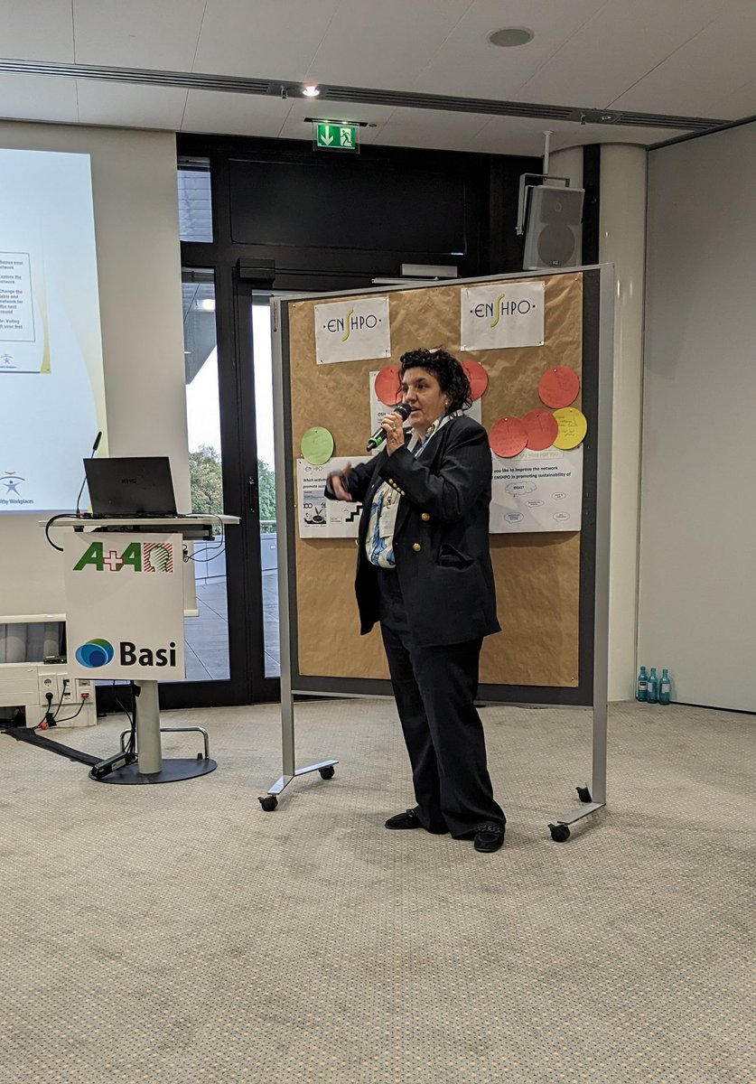 How can OSH networks collaborate and incorporate sustainability into their work? We explored opportunities together at <a href="/EU_OSHA/">EU-OSHA 🇪🇺</a> 's networking workshop at <a href="/AplusATradeFair/">A+A</a>