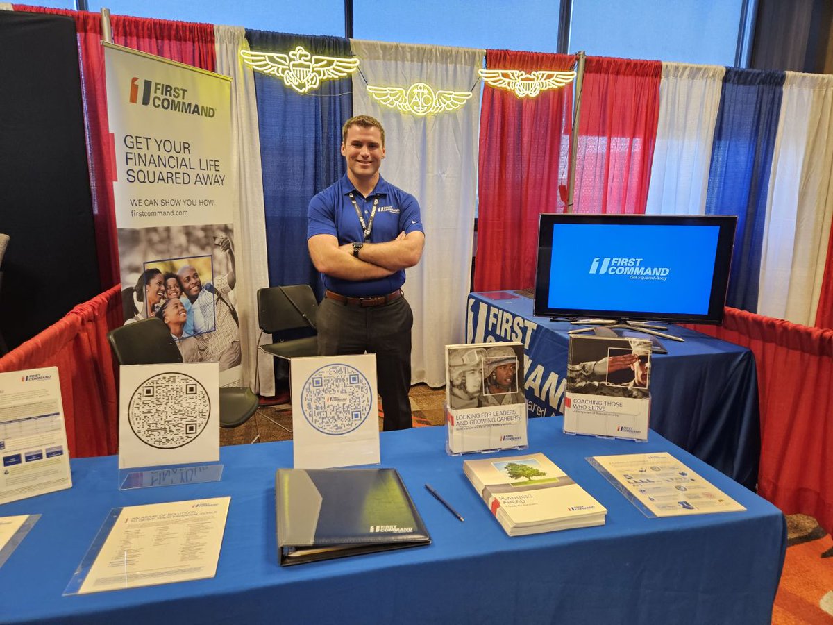 EileenPerrin's tweet photo. Check out some fun moments from #Tailhook in Reno last month! Our #FirstCommand team in the Virginia Beach office had a blast connecting with the aviator community at our booth. https://t.co/4GOsVrrn6z