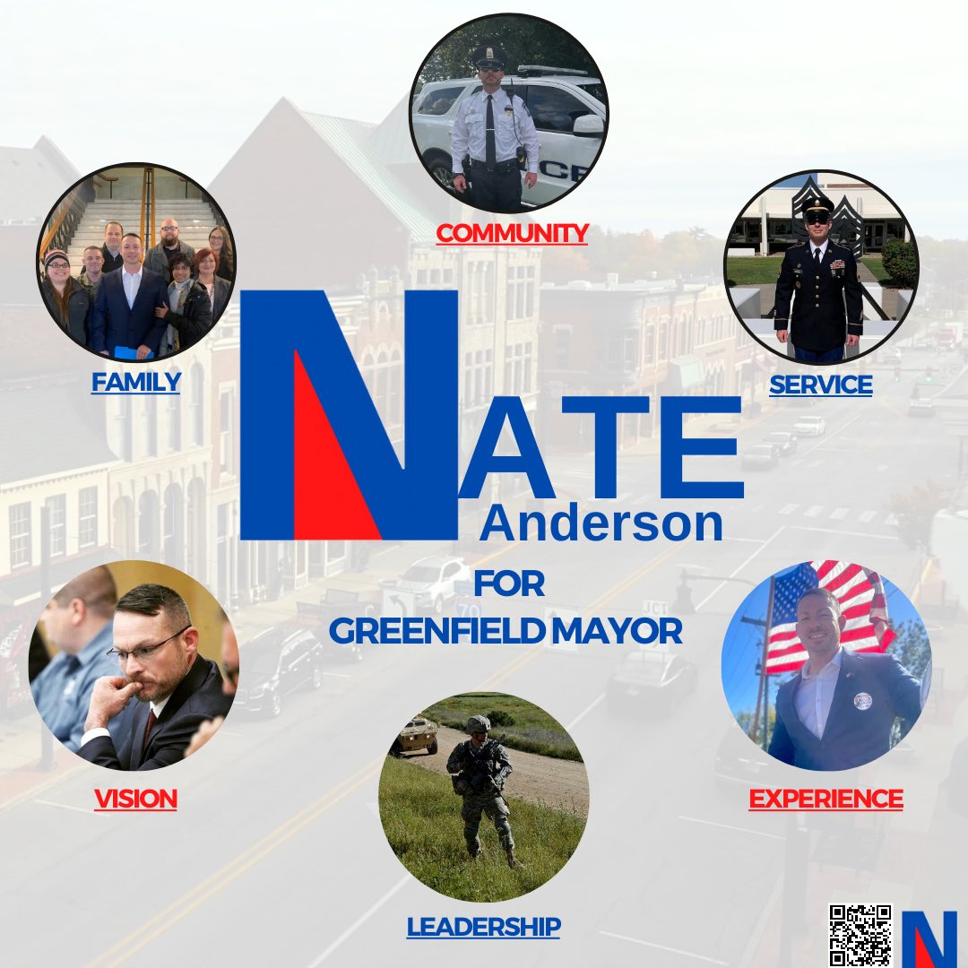 Vote for values, leadership and experience this election. #nate4mayor