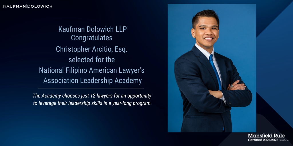 Kaufman Dolowich LLP tweet media