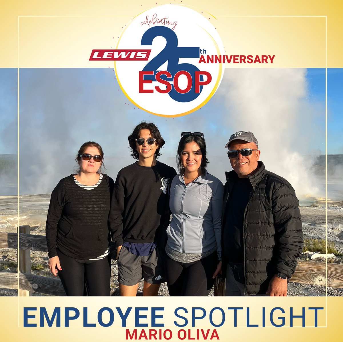 Mario Oliva says being a part of the ESOP and knowing that he’ll be comfortable in retirement is “huge.” #ESOP #EmployeeOwner #EmployeeOwnershipMonth