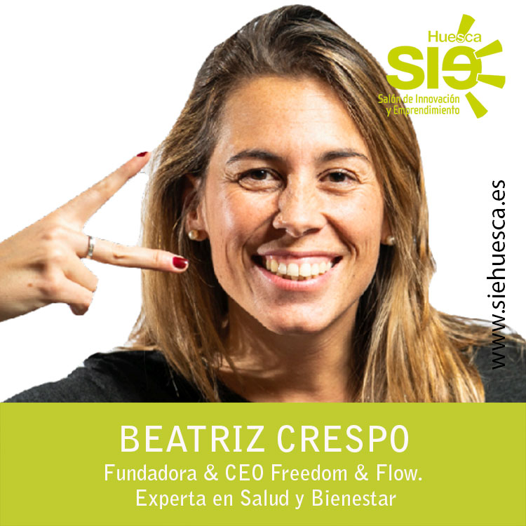 🎤Otra ponente de lujo para el #SIEHuesca23 <a href="/BCrespoRuiz/">Beatriz Crespo-Ruiz</a> 

💡Fundadora &amp; CEO Freedom &amp; Flow. Experta en salud y bienestar 

👉 siehuesca.es

<a href="/aytohuesca/">Ayuntamiento de Huesca</a> <a href="/eventiona_/">Eventiona</a> <a href="/ibercaja/">Ibercaja</a> <a href="/FundIbercaja/">Fundación Ibercaja</a> @ESICEducation <a href="/esiczaragoza/">Esic Zaragoza</a> <a href="/freedom/">Freedom</a>