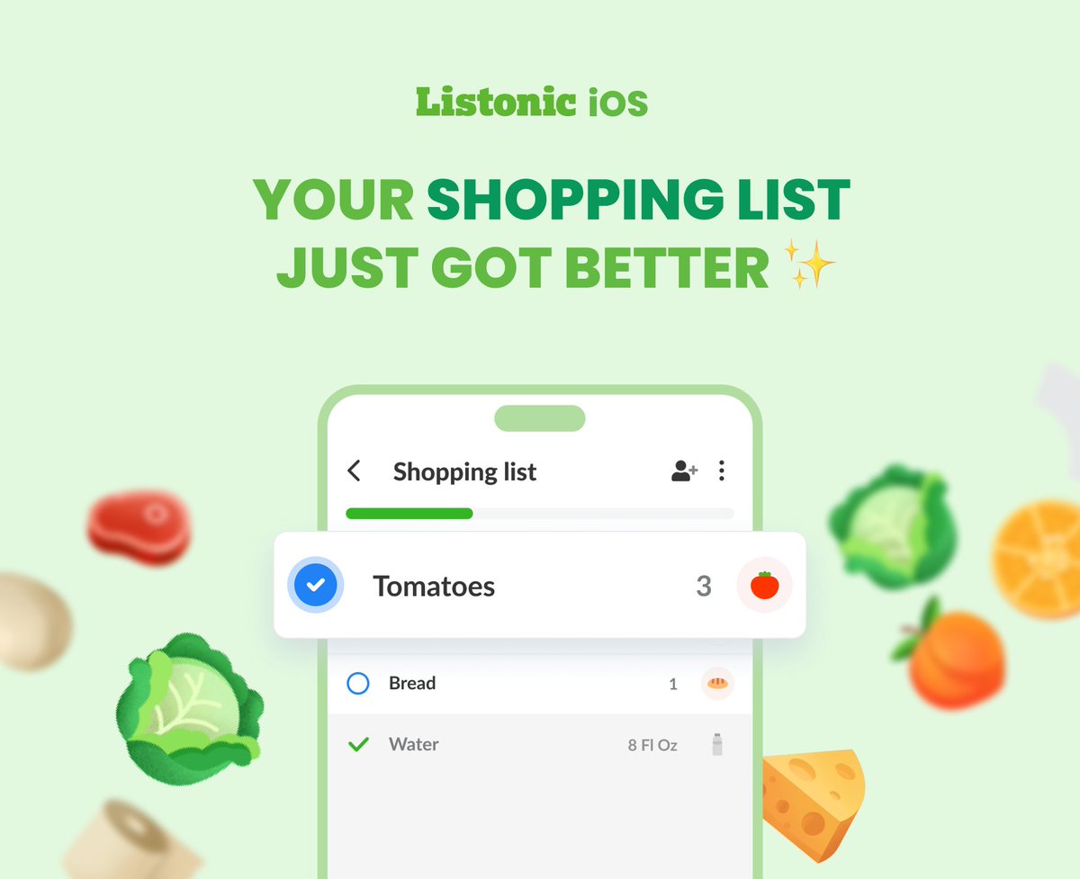 Ready, steady, shop! 🛍️
✅ Enjoy smoother &amp; prettier design 
✅ Save battery with dark mode 
✅ Add photos to products
✅ Search for items on the list
apps.apple.com/pl/app/shoppin…