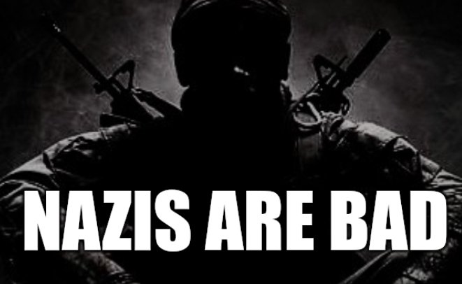 imcallofdutyguy's tweet photo. NAZIS ARE BAD https://t.co/Idwpbw9ipL