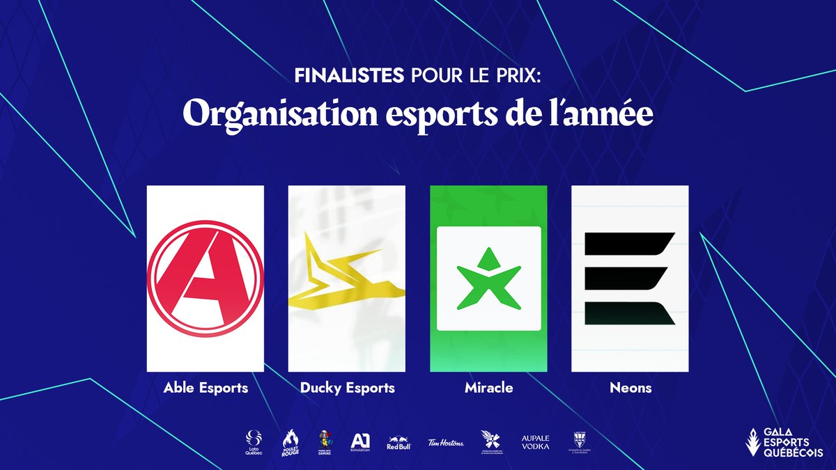 Gala Esports Québec tweet media