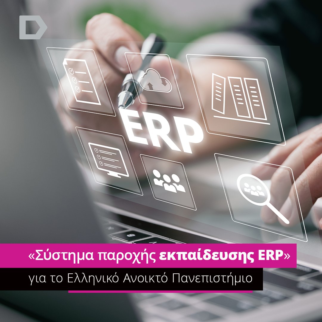 rdcinformatics's tweet image. Σε υπογραφή σύμβασης με το Ελληνικό Ανοικτό Πανεπιστήμιο προχώρησε η RDC Informatics για την υλοποίηση του έργου «Σύστημα παροχής εκπαίδευσης ERP - σύστημα επιχειρησιακού σχεδιασμού».

Μάθετε περισσότερα: bit.ly/3SkkRQf

#rdcinformatics #BusinessSoftware #ERP #EAP