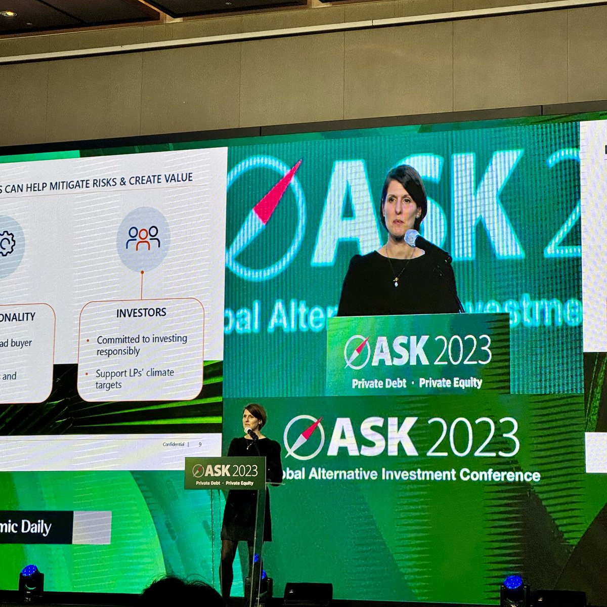 It was a pleasure to attend and sponsor #ASK2023, one of Korea's largest alternative investment events. Adinah Shackleton, Head of ESG at Permira, led an insightful presentation about the importance of #ESG value protection and creation. Thank you to @kedglobal for organizing!