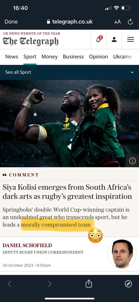 wow even Dan Schofield getting the knife in 😳

i understand it is for clicks &amp; revenue ,but it really is not pleasant 🤮

and then you wonder why us saffers suffers from a victim mentality 😩