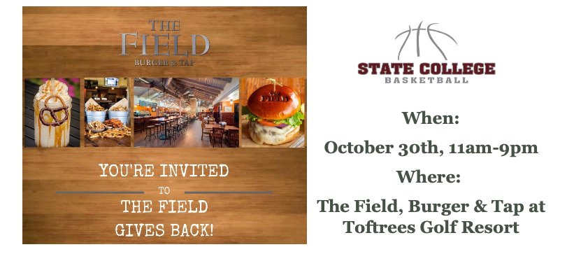 SCGBball's tweet photo. Join us today!  Present this flyer, and a portion of your bill will be donated to our booster club! https://t.co/1VUeSSTujO