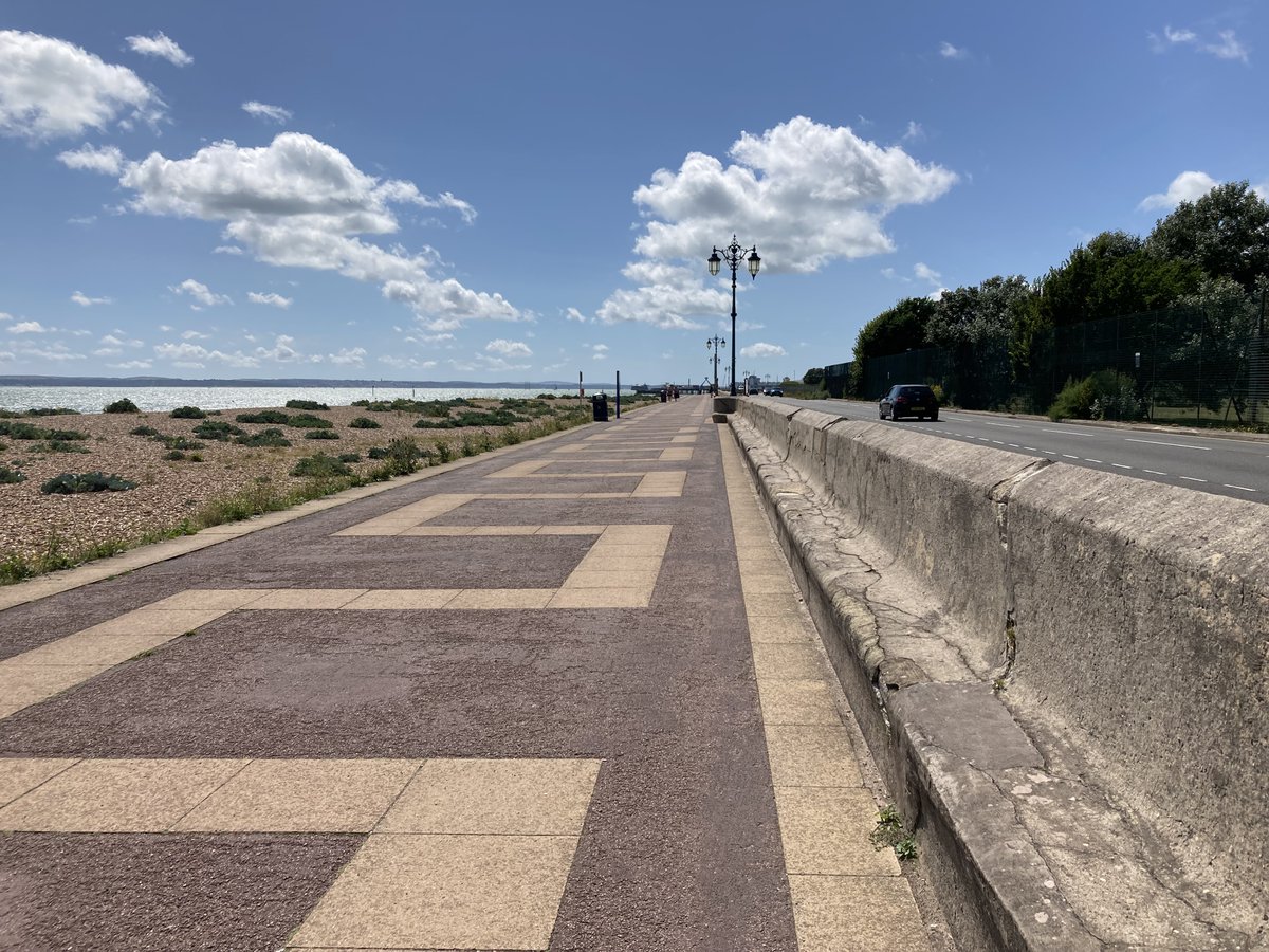 CaryDewi's tweet photo. I am creating a new video artwork #HighSpringTide a creative response to the ever-changing Southsea seafront. To be showcased at Treadgolds Warehouse and #weshineportsmouth. I'll keep you posted about the projects journey. Here are few photographs from our recce. #ACEsupported https://t.co/rsfwnk6OHH