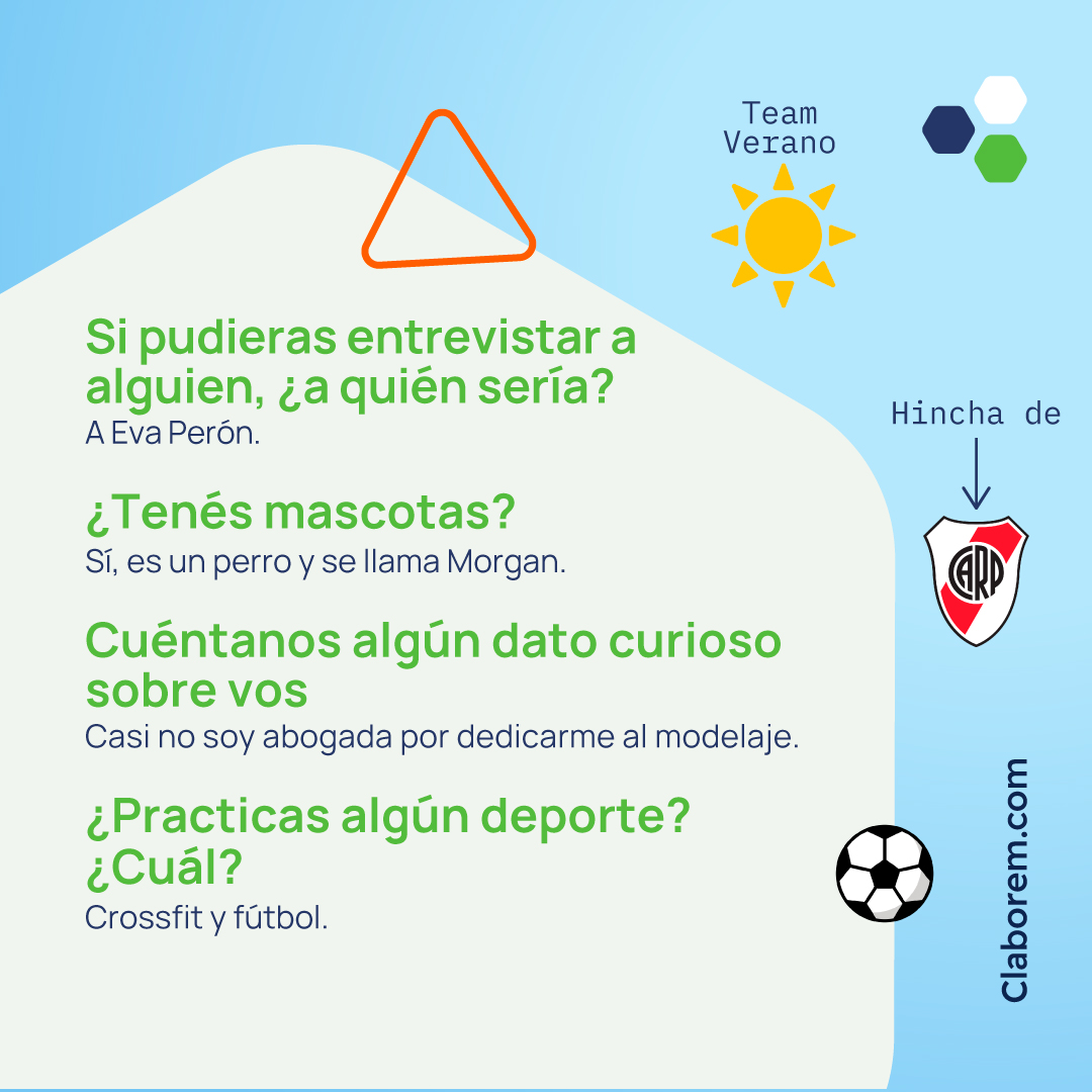 CLaborem's tweet image. ☺️ ¡Les presentamos a Azul!

🙌 ¡Gracias por ser parte de nuestro equipo!

#Laborem #ProcesoDeControl #ControlDeContratistas #GestiónDocumental #ControlDeProveedores #TransformaciónDigital #ControlDocumental #ResponsabilidadSolidaria #EmpresasContratistas #Proveedores #Argentina