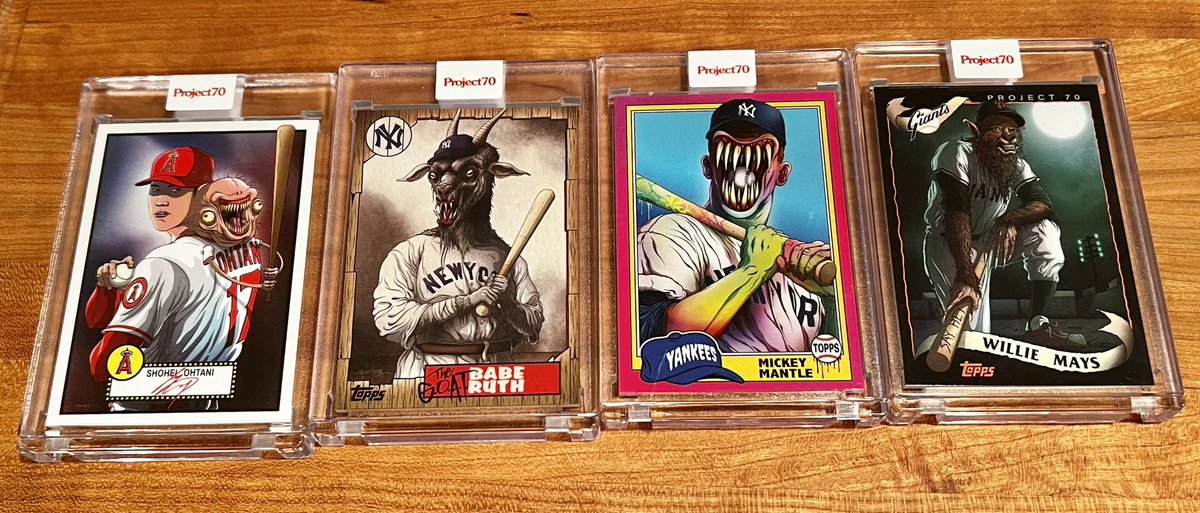 hawkeye_anf's tweet photo. @Time2Rip @CardPurchaser I just got into the Alex Pardee P70 cards and my daughter is oddly interested and terrified by them at the same time. I like the costume idea! https://t.co/nXHVYFMQ2Y