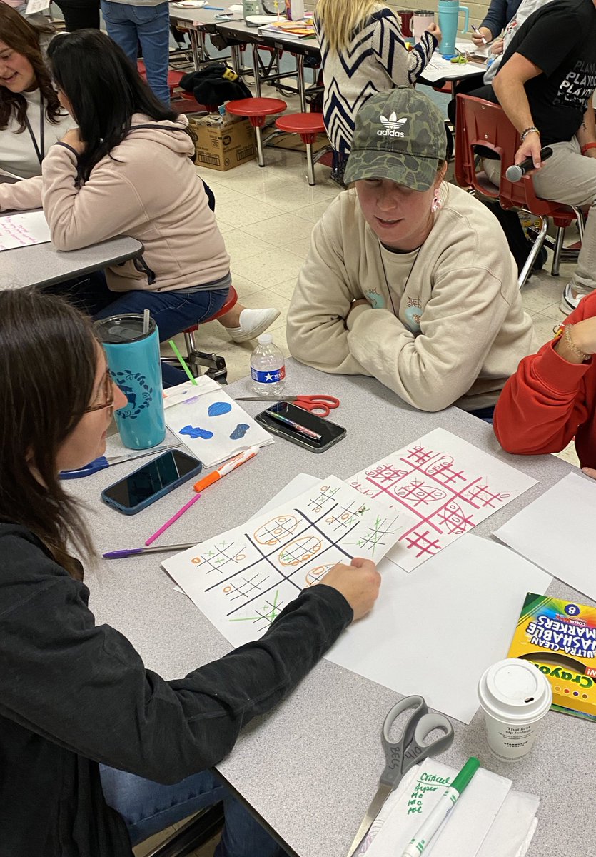 vbdean15's tweet photo. Who knew super tic tac toe would explore the ideals of critical thinking? @RechargeBISD #Beltonisd https://t.co/rgkXNX9QPC