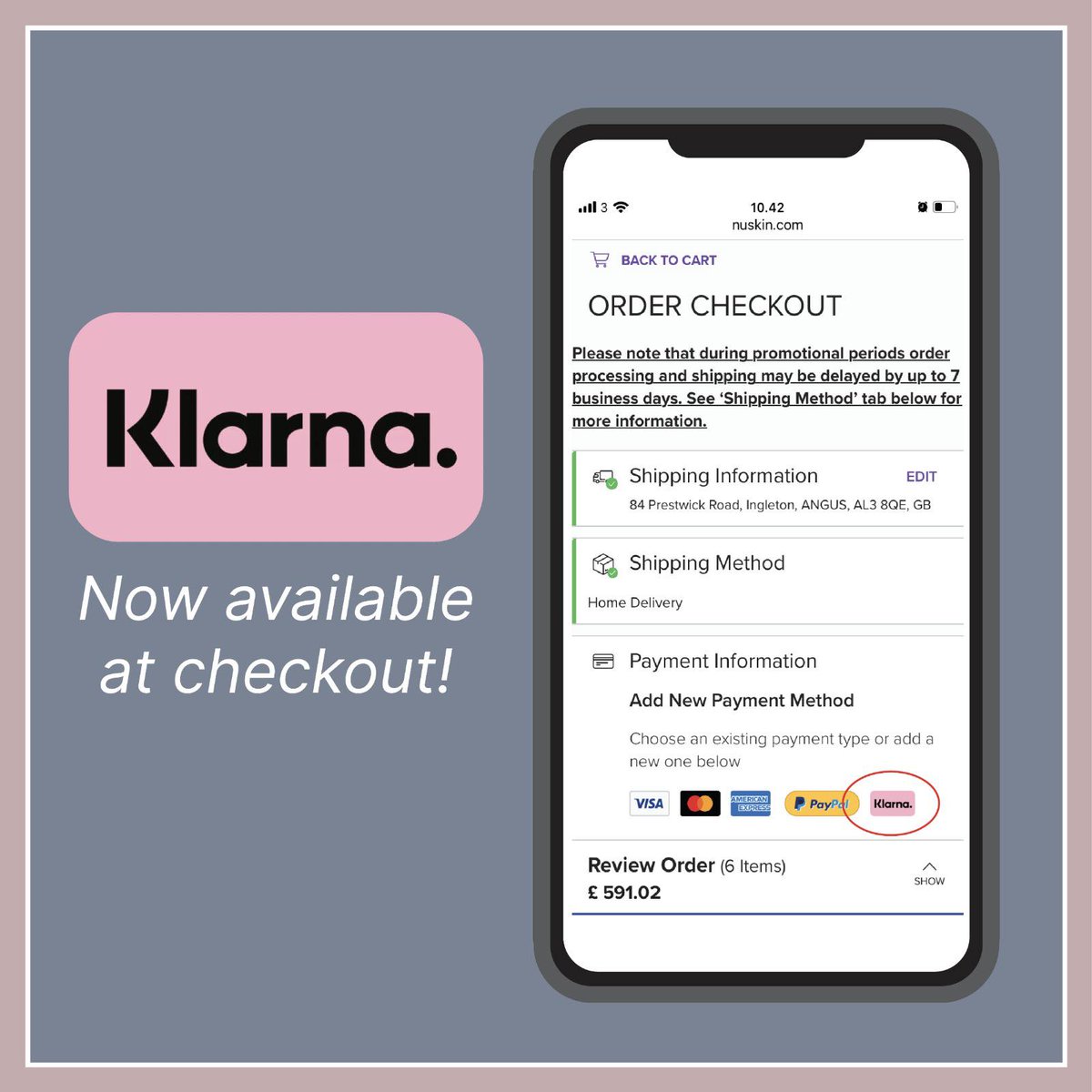 J_Renko's tweet photo. Äntligen kan man betala med Klarna när man beställer produkter via min webbshop https://t.co/Ocqbmuvr27  😃👏🤩 https://t.co/XuxHcsPqly