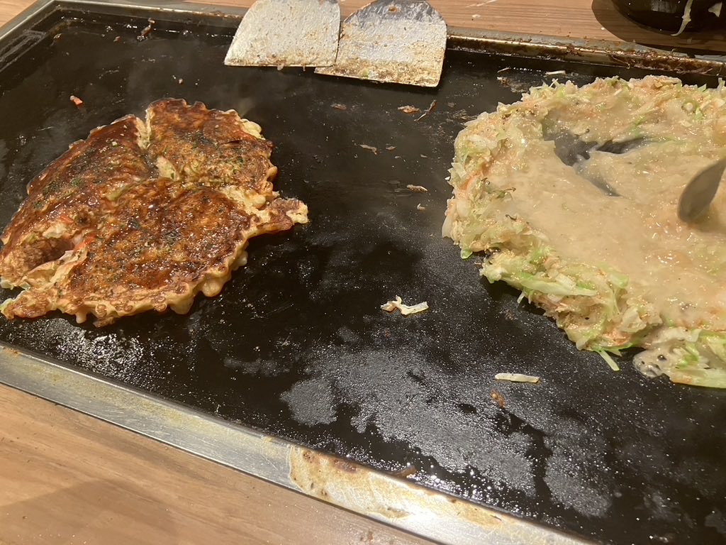 copypro_co's tweet photo. もんじゃってさ
見た目
美味しそうに見えないのに

うまいんだよなー

でも
油臭くなる

それも
結構ずっと

＃COPYPRO https://t.co/fAikzuXHIg