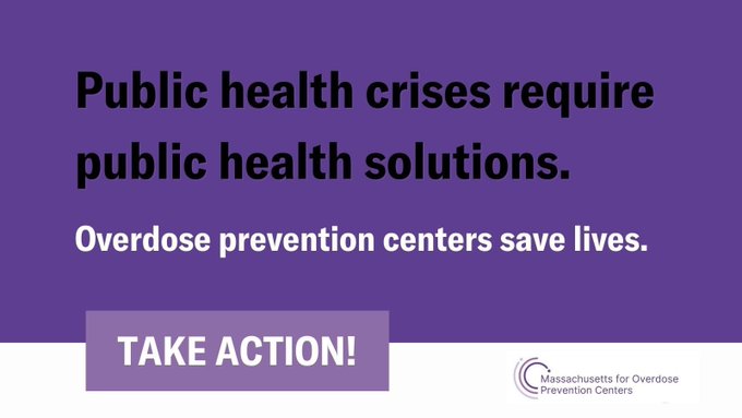 Every day, 6 lives are lost to opioid-related overdoses in Massachusetts. Join MMS in supporting #OverdosePrevention legislation to combat this public health emergency and save lives.

📢TAKE ACTION: bit.ly/voter-voice

#MA4OPC #mapoli