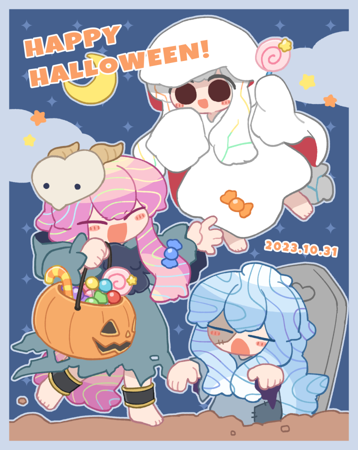 かびたゃ 擬カビ)HAPPY HALLOWEEN!🎃🍭🍬