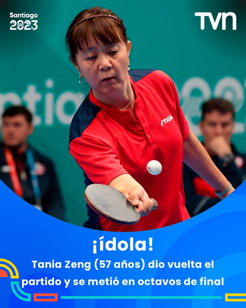 🇨🇱 ¡LO DIO VUELTA!

🏓 La chilena Tania Zeng, de 57 años, remontó de forma épica el partido que perdía por 2-0. 

🔥 Tras caer en los dos primeros set, Zeng demostró su talento y ganó de forma consecutiva los 4 restantes, instalándose en octavos de final. 

👏 De esta forma la