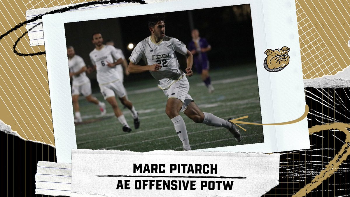 Bryantmensoccer's tweet photo. 🚨AWARD ALERT🚨
Congrats to junior Marc Pitarch on winning America East Offensive Player of the Week after his performance against Binghamton! https://t.co/5txDmCm8uI