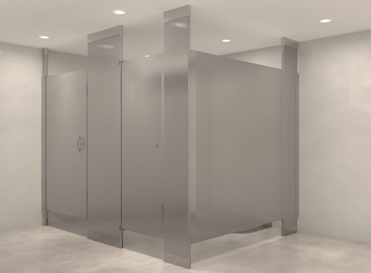 Looking for a beautiful and long-lasting restroom solution? Look no further. 

Hadrian’s stainless-steel partitions are corrosion resistant and easy to clean for a durable and hygienic restroom. 

Learn more: bit.ly/48zyBMV