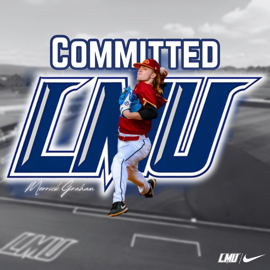 Merrick Graham (@merrick_graham) on Twitter photo Huge thank you to my family, coaches, teammates, and friends for getting me to this point. Very thankful to have such a good group of people around me that helped get me get here. I am blessed to announce my commitment to Lincoln Memorial University! #RollSplitters <a href="/LMUbaseball/">LMU Railsplitters ⚾️</a> Huge thank you to my family, coaches, teammates, and friends for getting me to this point. Very thankful to have such a good group of people around me that helped get me get here. I am blessed to announce my commitment to Lincoln Memorial University! #RollSplitters <a href="/LMUbaseball/">LMU Railsplitters ⚾️</a>