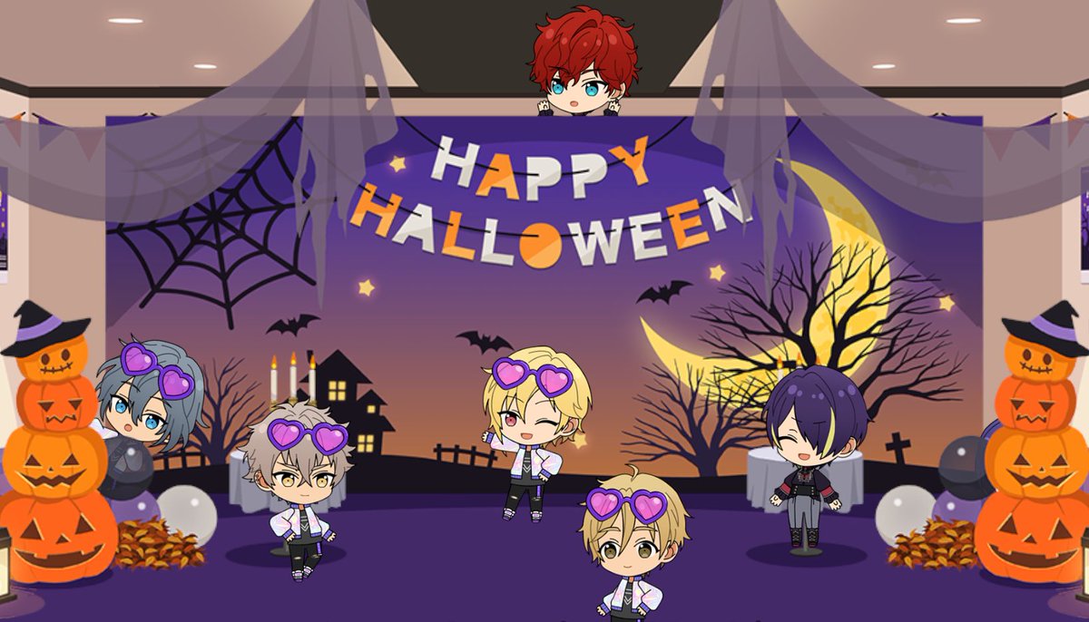 Trick &amp; Treatなアイドルたちの
仮装パーティーを撮影！📷🎃

今日は【合計6人】のアイドルの撮影に成功したよ💫

#あんスタハロウィン2023 #あんスタ