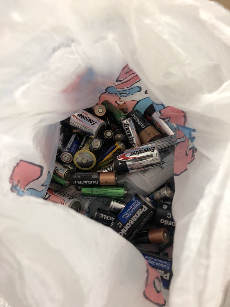 mllebrant's tweet photo. We’ve got more batteries!!    Thank you Mrs Vitale for supporting our @mericiecoteam #BatteryBlitz!   We will weigh later on to find out our total.    @JRiversoCorreia, I think you may have some competition!    @EcoSchoolsCAN Battery Blitz ends Friday @AngelaMericiDP!   🪫♻️✅ https://t.co/DAySM8aDdg