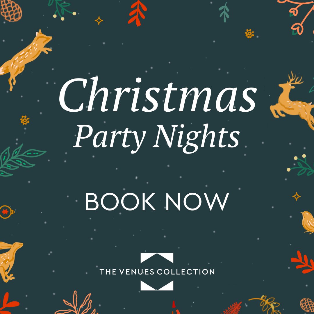 We have limited availability on our Christmas party nights!🎄

If you've still not booked your festive party night, contact our events team at enquiries@thevenuescollection.co.uk

#Christmasparty2023 #christmaspartynights #TheVenuesCollection