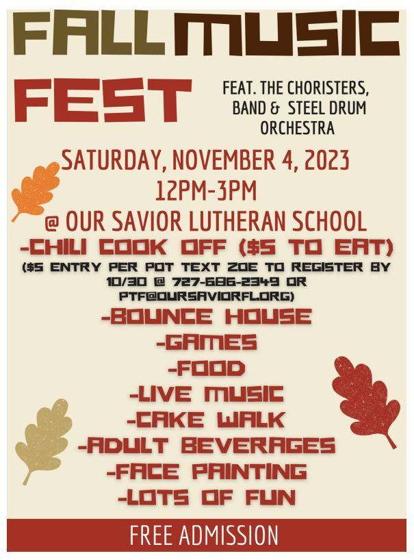 OurSaviorFLsch's tweet photo. Please RSVP!  https://t.co/aKNIkX4udL https://t.co/0QxPSIkmfg