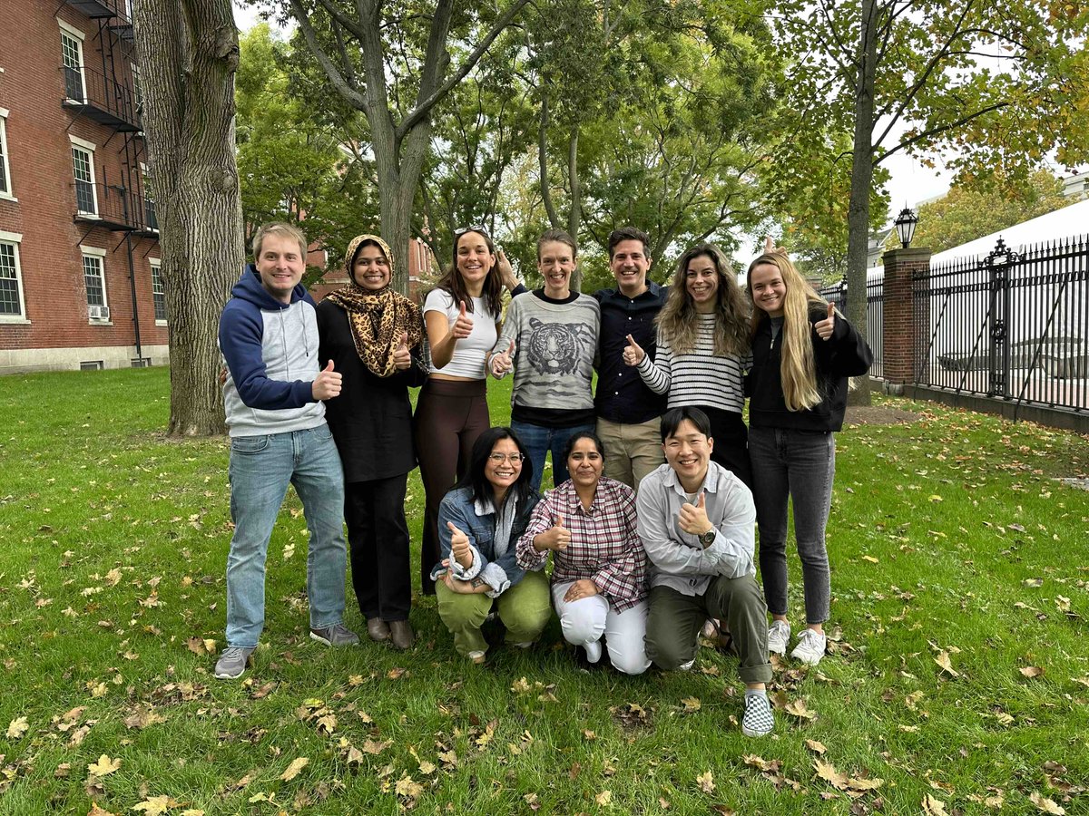 Recent <a href="/MullallyLab/">Mullally Lab</a> retreat <a href="/Harvard/">Harvard University</a> Yard! 
Great day brainstorming on science, learning about our backgrounds, our career goals &amp; developing new ideas for the future! @BrighamHeme <a href="/BrighamResearch/">Brigham and Women’s Research</a> <a href="/harvardmed/">Harvard Medical School</a> <a href="/broadinstitute/">Broad Institute</a> #MPNsm