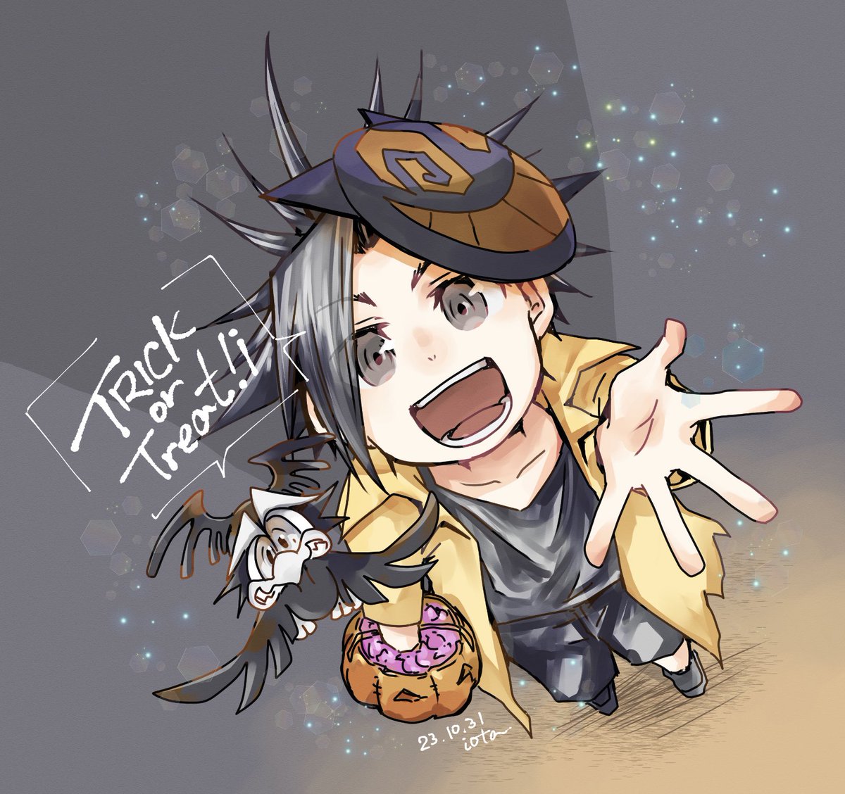 _iota_'s tweet photo. お菓子ちょーだい！ #JING_Halloween2023 https://t.co/K8YlIGBHsc