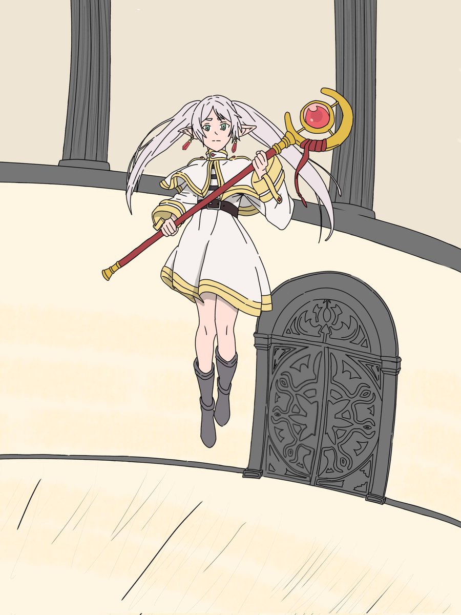 Heykiera_'s tweet photo. Sousou no Frieren arts and next will be an Atelier of Witch Hat arts !!

#frieren #fern #SousouNoFrieren https://t.co/dXruksUrZy