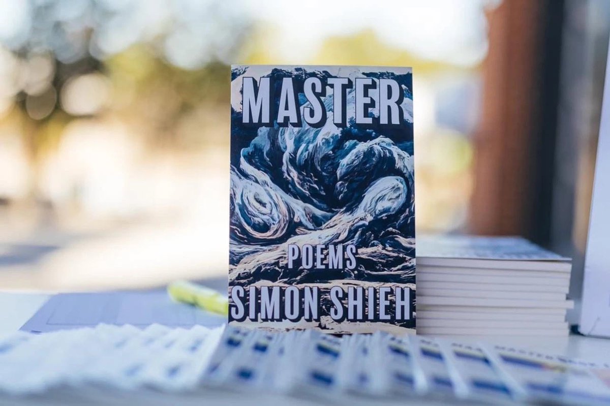Got the book Master, a poetry collection by Simon Shieh.
