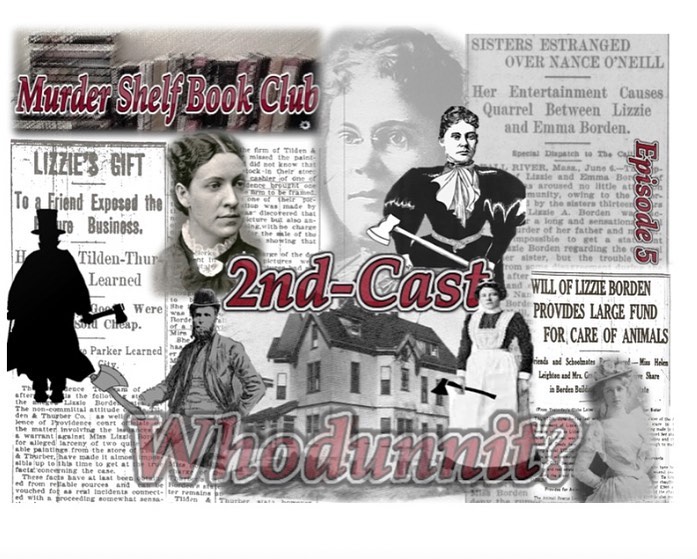 shelf_club's tweet photo. Ep 3, 4, 5 - Revisiting for #Halloween!
The Trial of Lizzie Borden! #WHODUNNIT ⁉️
https://t.co/P5vFzt9qas ☠️🗝️🕯️
#truecrime #podcast #LizzieBorden #truecrimebook #bookclub #HappyHalloween #FallsRiver #VictorianMystery #Victorian #Victorianera #deepdive #trialanderror #theories #TeamLizzie #TeamEmma #TeamJohn #stranger