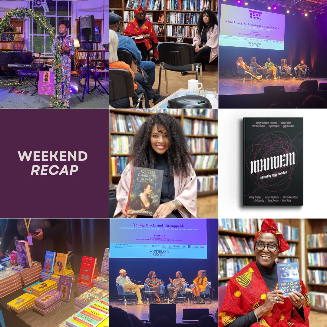 ⚖️ WEEKEND RECAP ⚖️ 🥇First, AQTO: The Black Girl Afro made waves with @Blackownedldn 🥈Next, the AQTO series and MANDEM took the @BBBookFestival by storm 🥉Finally, Queen Charlotte Sophia and Breaking the Maafa Chain made homes @leicesterlibrar and @FoxBooksLtd #BlackLit