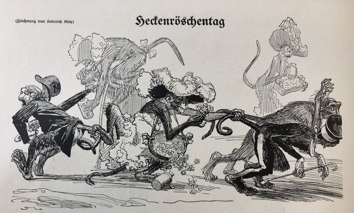 Heinrich Kley in Simplicissimus, 1912 