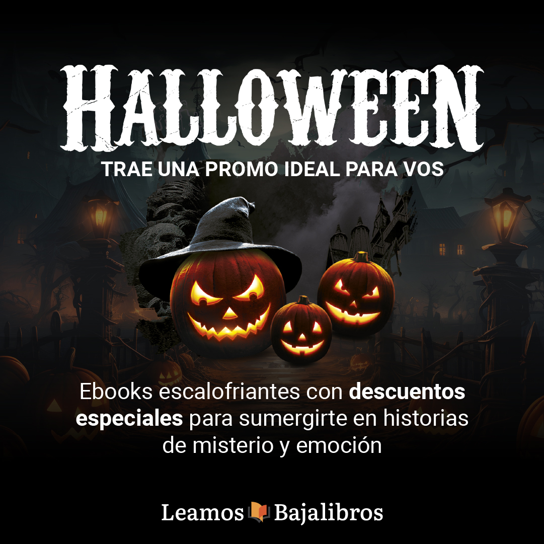 "LIBROS PARA LEER EN HALLOWEEN 🎃
Te presentamos una selección escalofriante de e-books de Penguin Random House, con descuentos especiales por #Halloween. 📲 Ingresá a la tienda para ver el catálogo completo bit.ly/46LzZL6"