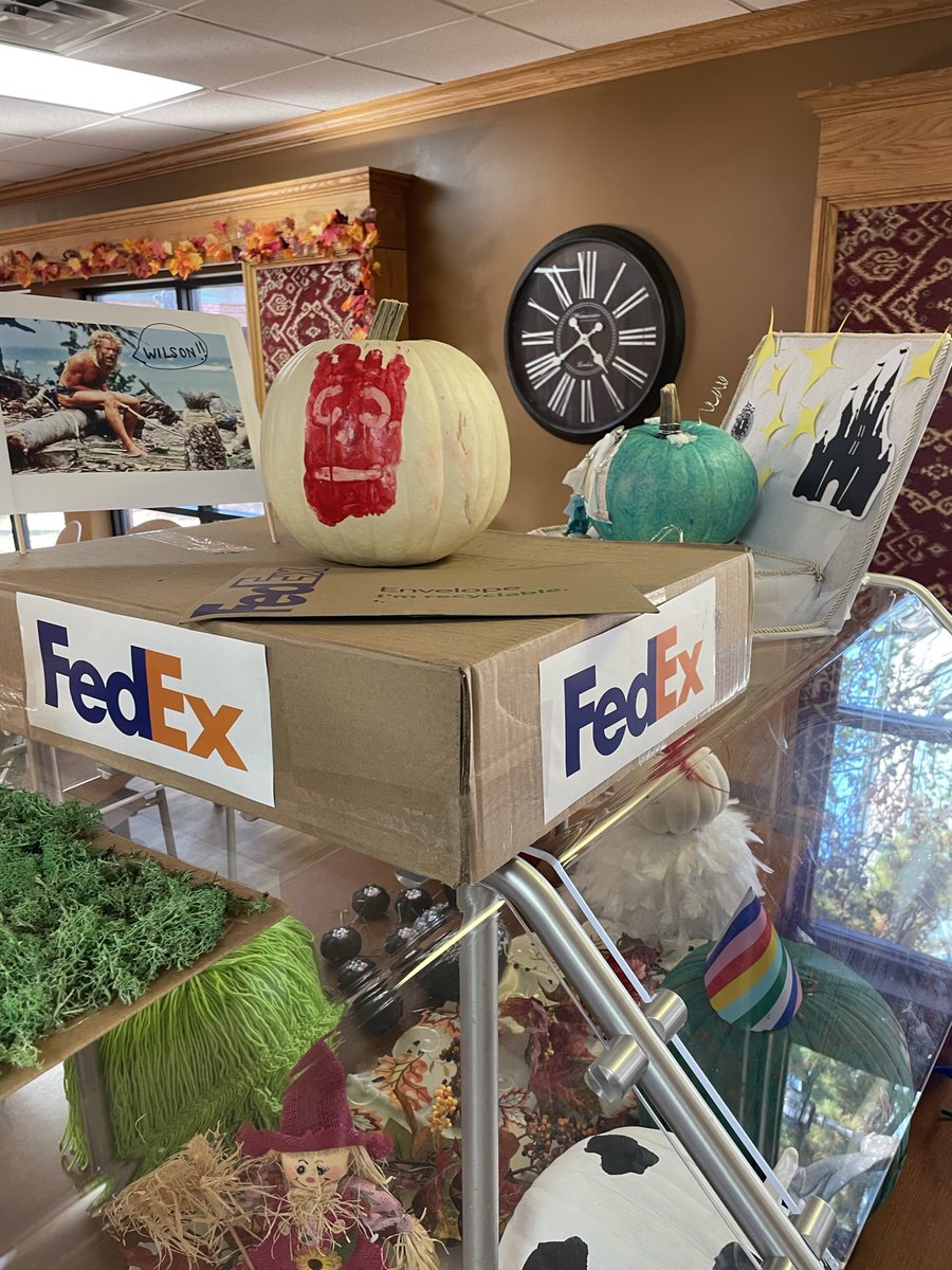 Look at these one-of-a-kind pumpkins that the talented nurses at Ascension St. John Sapulpa hand-decorated and donated to Tulsa Boys' Home!! We enjoy them all. Thank you to these excellent nurses for bringing your Halloween spirit to our Home!
