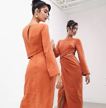 Long sleeve drape detail midi dress in rust
round neck
long sleeves
Cut out side
Button-keyhole back. Are you planning such a dress?
Price: $154.90
rb.gy/grlqu
#MidiDress #LongSleeveFashion #citadel #WomenWear